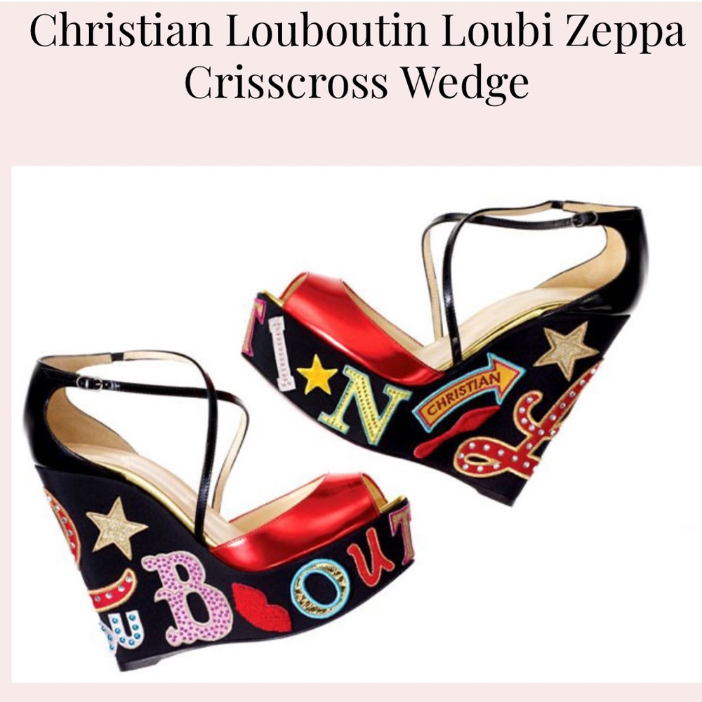 Christian Louboutin wedges